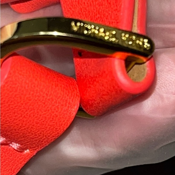 MICHAEL Michael Kors Brown/Red Signature Coated Canvas and Leather Belt Bag - Picture 11 of 15